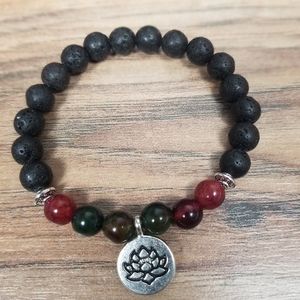 Spiritual Bracelet healing volcanic rock